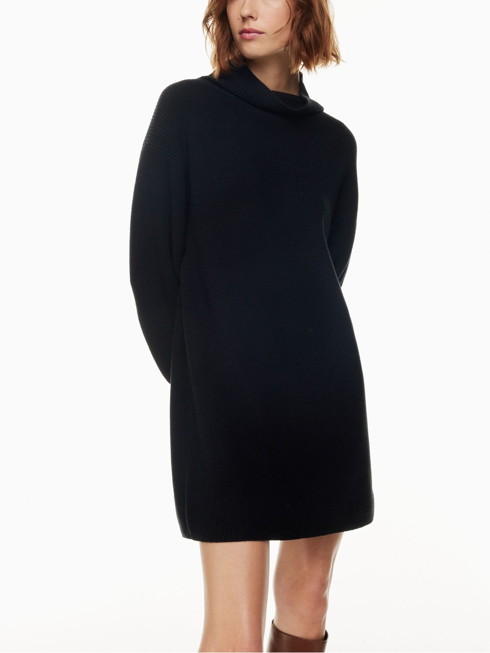 F028 ARITZIA WILFRED Wool Blend Dress